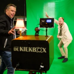 de Kiekbox op jubileumfeest